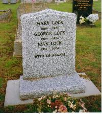 Mary Ann Lock's grave in Thetford